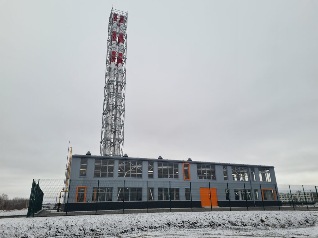 дымовая труба котельной виды